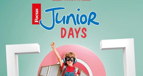 FOCUS JUNIOR DAYS è il nuovo progetto-evento dedicato ai bambini e alle famiglie de IL CENTRO di Arese in collaborazione con il brand FOCUS JUNIOR